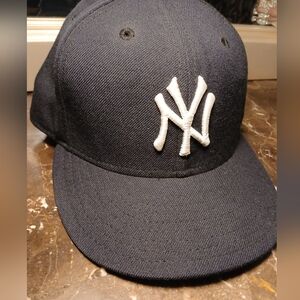 New Era Black and White Cap